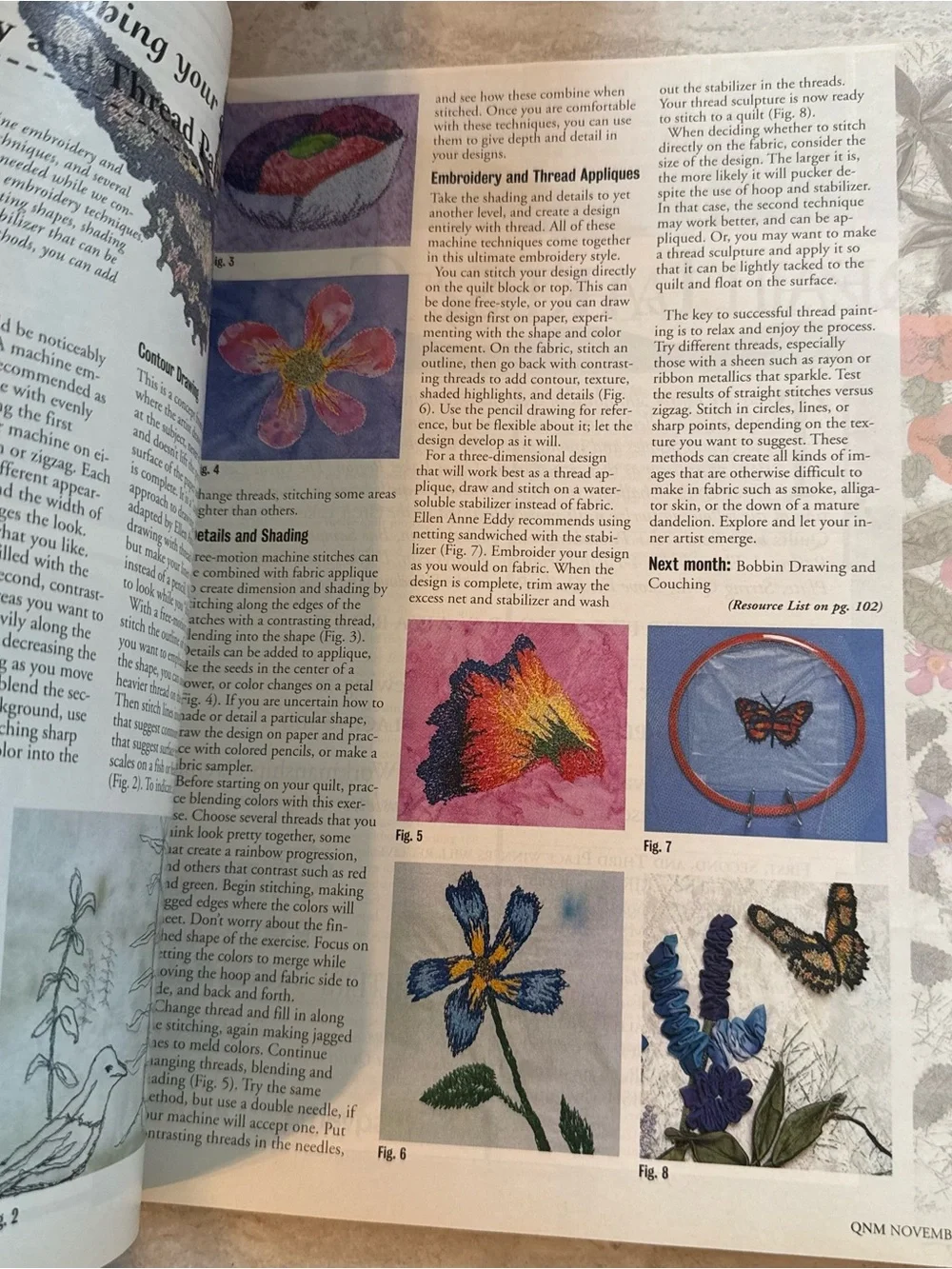 Quilter's‎ Newsletter Magazine Vintage Nov 2001